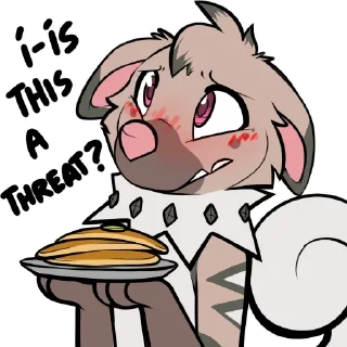 Sticker 🥞 Cinnaruff! by @Cinnabarium