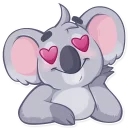 Sticker 😍 Koala Chuck