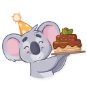 Sticker 🎂 Koala Chuck