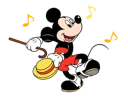 Video sticker 💃 Mickey Mouse In Motion