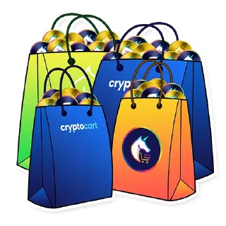 Sticker 🛍 CryptoCart CC