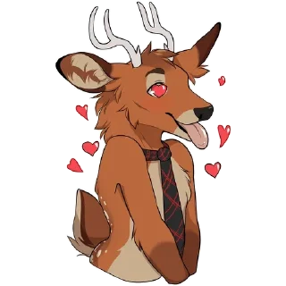 Sticker 😍 Deer — @stckrRobot