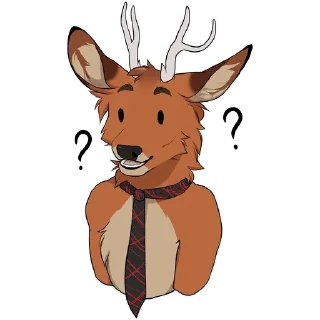 Sticker 🙃 Deer — @stckrRobot