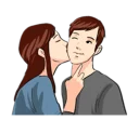 Video sticker 💏 The Kissing
