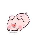 Video sticker 🍑 Stupid Pig- @cocopry