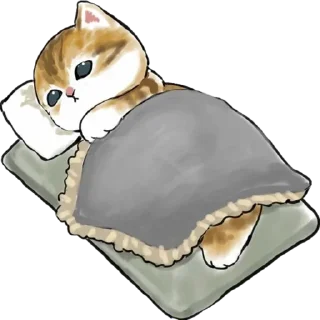 Sticker 😴 Kittens mofu_sand 2