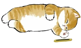 Sticker 😴 Kittens mofu_sand 2