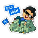 Sticker 🤑 ICODrops stickers