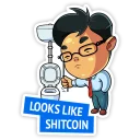 Sticker 🚽 ICODrops stickers