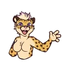 Video sticker 👋 MaeCheetah Animated