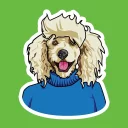 Sticker 🐶 Собаки и только Собаки @TuristasTV