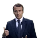 Sticker 👍 Emmanuel Macron