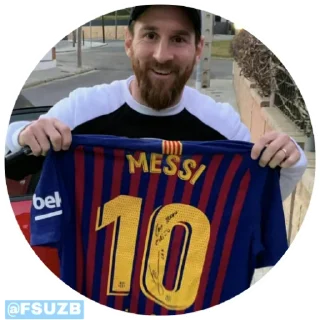 Video sticker 👑 LIONEL MESSI(by TURG'ANBAEV JA'DIGER)