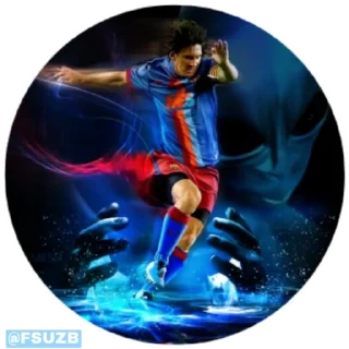 Sticker 👑 LIONEL MESSI(by TURG'ANBAEV JA'DIGER)