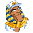 Sticker 🤔 Pharaoh Vadidas