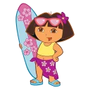 Video sticker 🌊 Dora