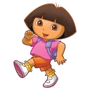 Sticker 😀 Dora