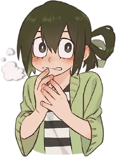 Sticker 😨 Tsuyu Asui (BNHA) @KeiristGroup