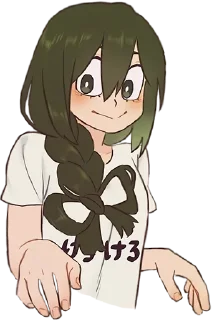 Sticker 👀 Tsuyu Asui (BNHA) @KeiristGroup