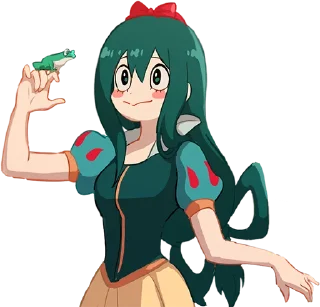 Sticker 😊 Tsuyu Asui (BNHA) @KeiristGroup