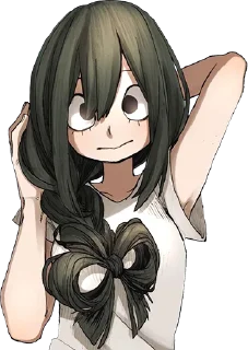 Sticker 🥱 Tsuyu Asui (BNHA) @KeiristGroup