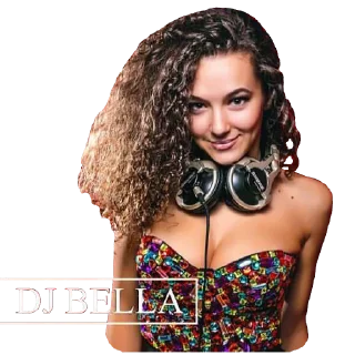 Sticker 👩‍🦱 DjBella