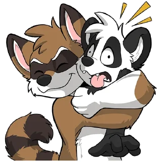 Video sticker 💔 Huscoon by Paco