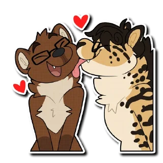 Video sticker 👅 Kofi & Cam