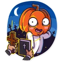 Sticker 😳 Halloween Ghost