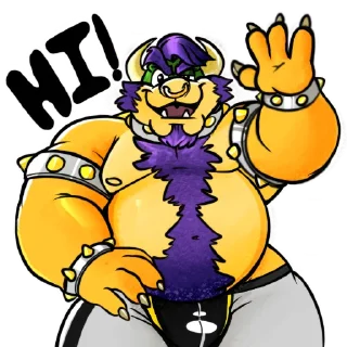 Sticker 🤚 Nekky Koopa