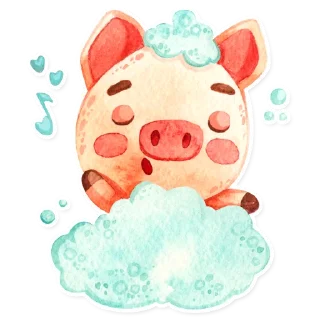 Sticker 🎼 Fil piggy