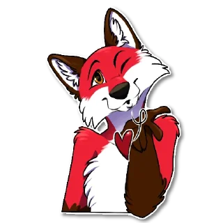 Video sticker 😘 Xavier Fox, by Una