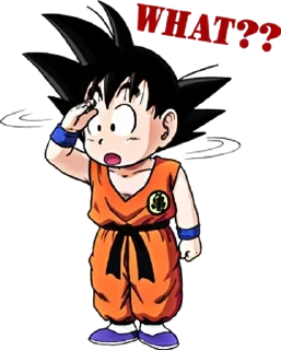 Sticker 🤨 Goku