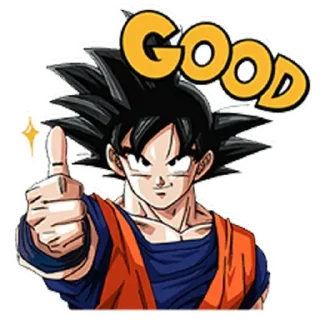 Sticker 👍 Goku