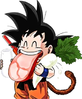 Sticker 🤤 Goku