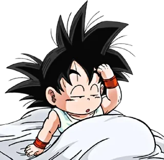 Sticker 🥱 Goku