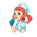 Video sticker 🤧 Cute Nurse