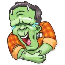 Sticker 😂 Frankenstein