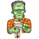 Sticker 🙀 Frankenstein