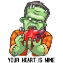 Sticker ❤ Frankenstein