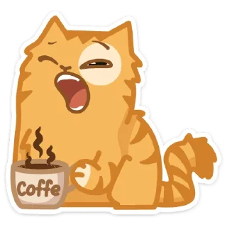 Video sticker ☕️ Персик :: @stickroom