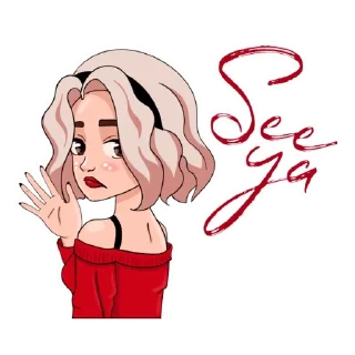 Sticker 🦔 Sabrina