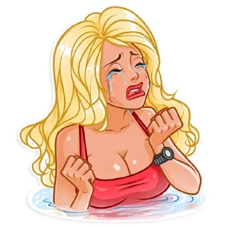 Sticker 😭 Baywatch