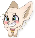 Sticker 😍 Fennec (@Valeria_Fills_Art)