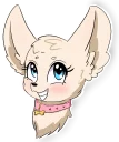 Video sticker 😃 Fennec (@Valeria_Fills_Art)