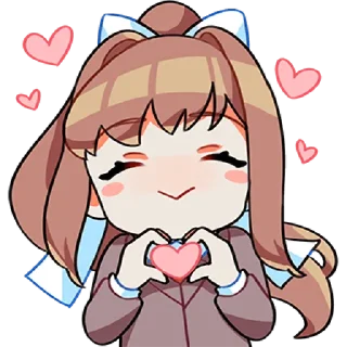 Video sticker 😘 Doki Doki Literature Club