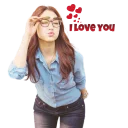 Video sticker 😍 Park Shin Hye