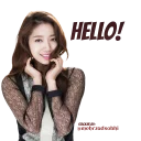 Sticker 🙋 Park Shin Hye