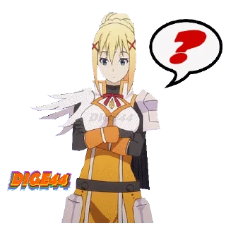 Sticker ❓ @STIKERFORALL DARKNESS - KONOSUBA