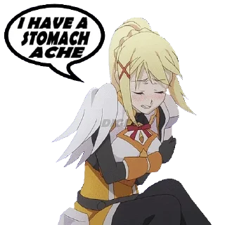 Sticker 🤢 @STIKERFORALL DARKNESS - KONOSUBA